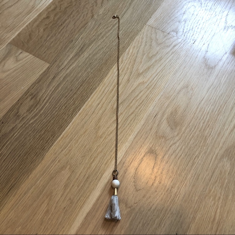 Madewell tassel necklace